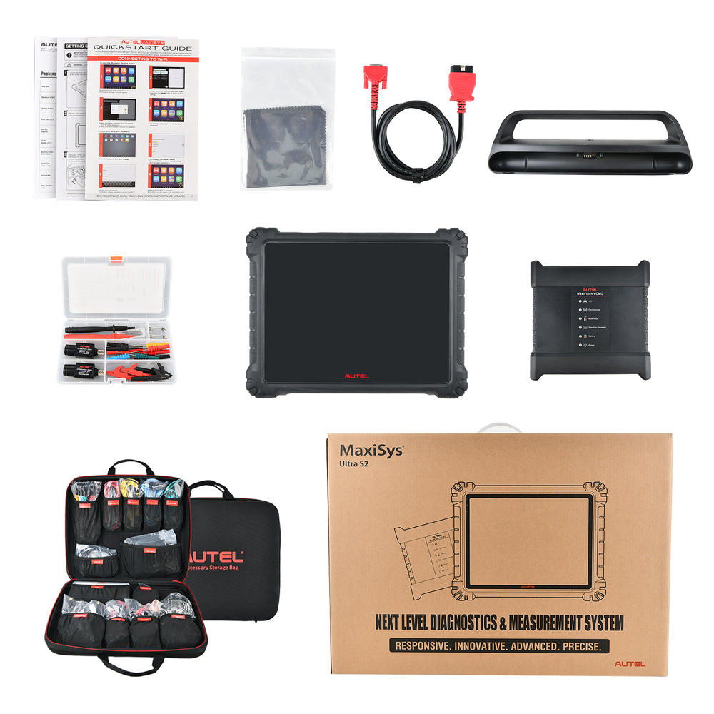 AUTEL MaxiSys Ultra S2 Advanced Diagnostic Tablet Enhanced Vehicle Communication & Measurement Device