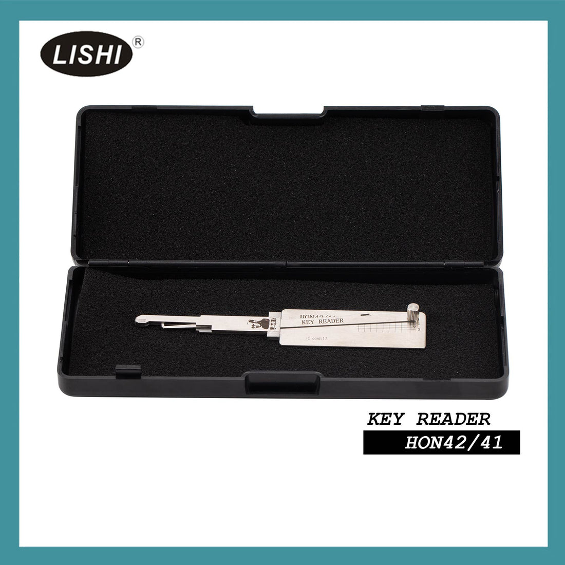 LISHI HON42/41 Плоское фрезерование, инструмент 2 в 1 декодер и отмычка для мотоциклов Honda  