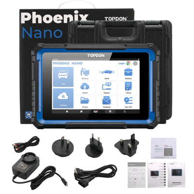 TOPDON Phoenix Nano Supporte les protocoles CAN-FD et DOIP, diagnostic complet du système  