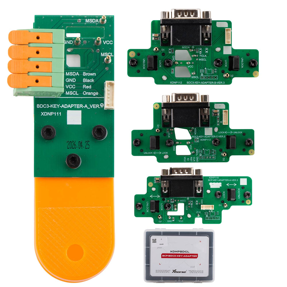 Xhorse XDNPBDGL BMW Dedicated Adapter for BDC2/BDC3/BCP/U – Compatible with Multi-Prog, VVDI PROG, and Key Tool Series