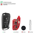Xhorse XKDS20EN 2nd Generation Wire Remote Key DS Style 3 Buttons 5pcs per Lot