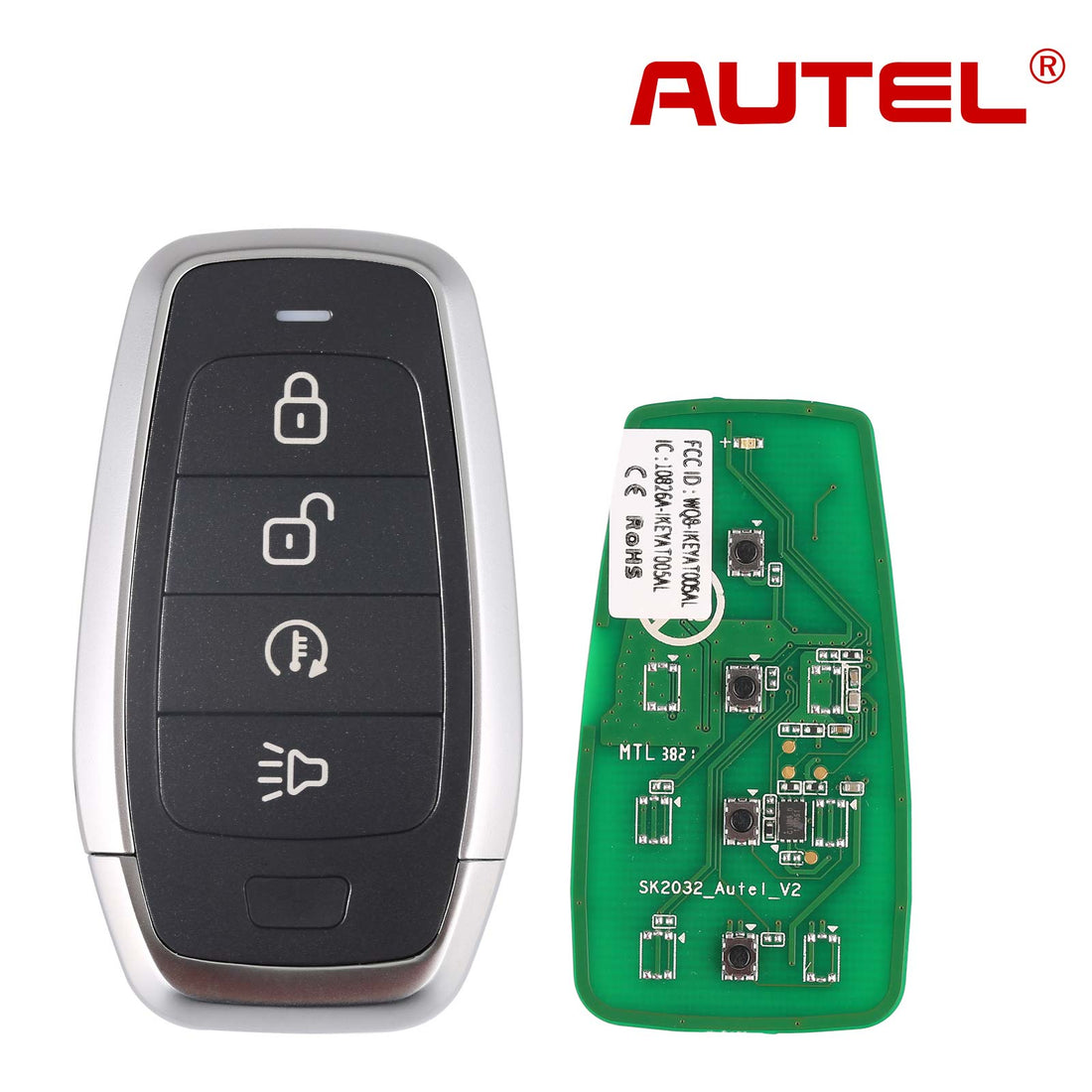 AUTEL IKEYAT004DL AUTEL 독립형 4버튼 스마트 범용 키