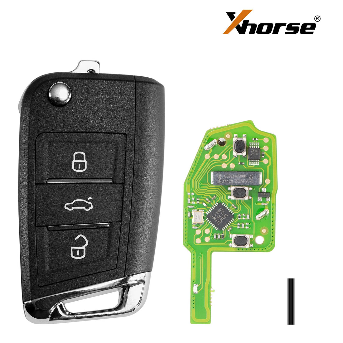 Xhorse XSMQB1EN Smart Remote Key for VW MQB Flip Key 3 Buttons Proximity Remote English Version 5PCS/Lot