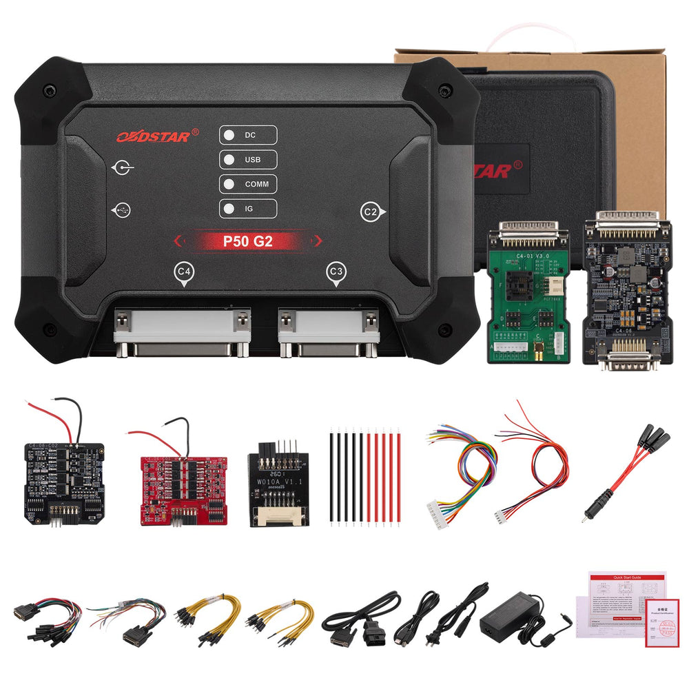 OBDSTAR P50 G2 for Collision Repair Supports Airbag/Other/Battery/SAS Reset