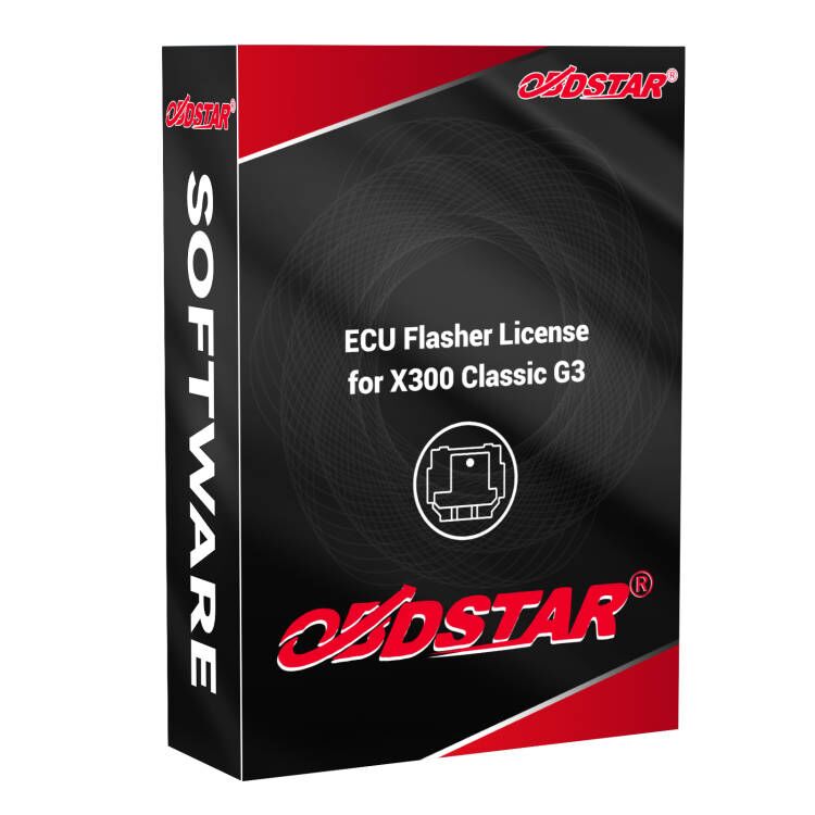 Autorizzazione funzione ECU Flasher per OBDSTAR X300 Classic G3