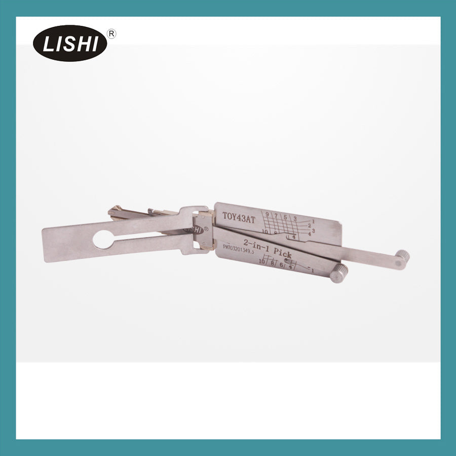 LISHI TOY43AT 2 en 1 Auto Pick et Décodeur pour Toyota