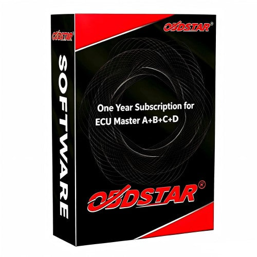 One Year Software Subscription for OBDSTAR ECU Master Configuration A+B+C+D