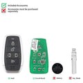AUTEL IKEYAT005CL 5 Buttons Universal Smart Key with Left & Right Doors Buttons 5 Pcs/Set
