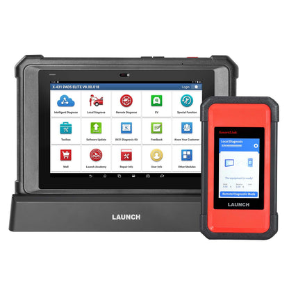 [EU/UK Version] 2026 Launch X431 PAD V Elite J2534 Tool With Smartlink C Support ECU/ECM Online Program Topology Map CAN/CANFD/DoIP 60+ Services