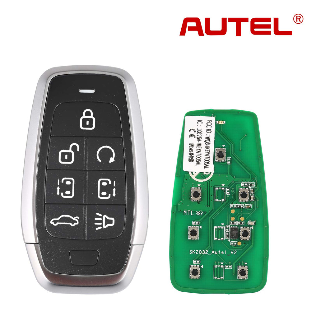 AUTEL IKEYAT007AL 7 Buttons Independent Universal Smart Key 10Pcs/Set