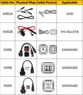 OBDSTAR MS50 Motorcycle Diagnostic Scanner Optional Cables (M002A to M052 Multi-Models)