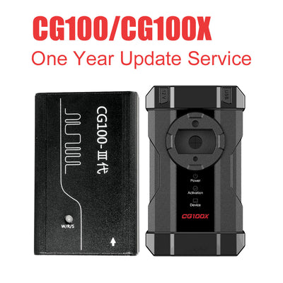 Service de mise à jour d'un an pour outil de réinitialisation d'airbag CG100 CG100X (abonnement uniquement)