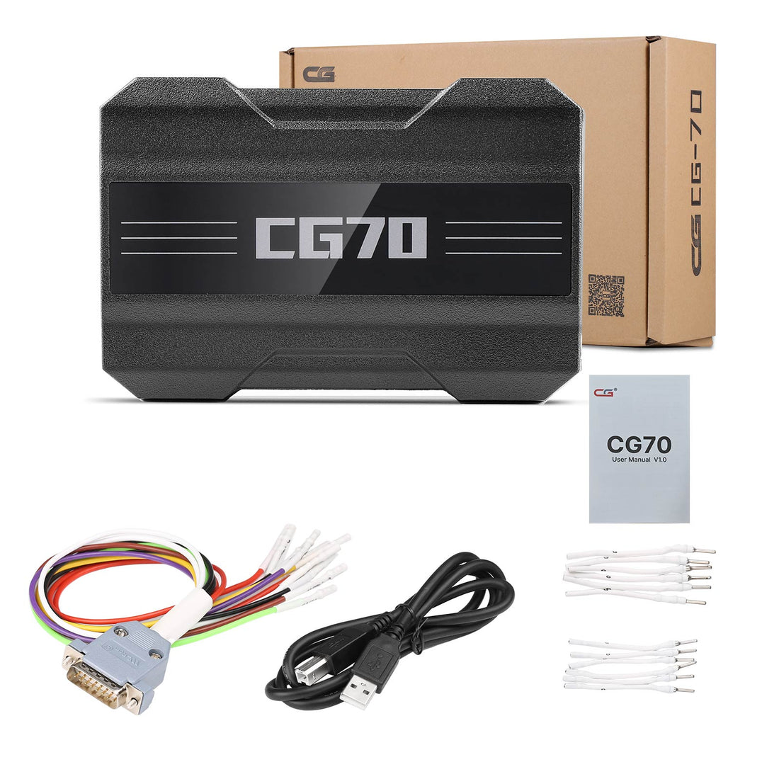 2026 CGDI CG70 V1.2.8.0 Herramienta de reinicio de airbag, borra códigos de fallos, una tecla, sin soldadura, sin desmontaje