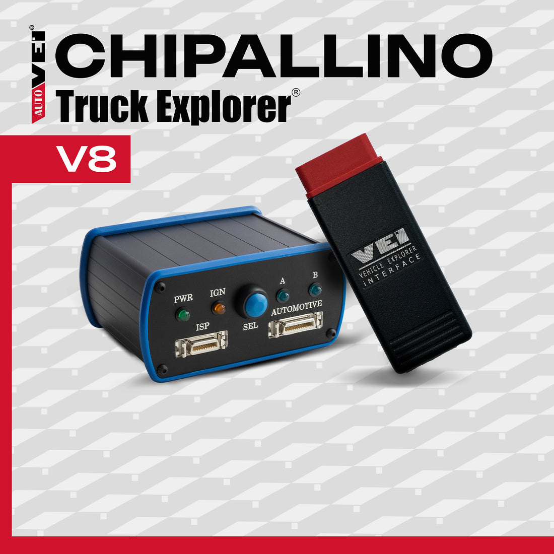 AutoVEI Truck Explorer VEI8 Chipallino 2025 Aktualisiert LKW-PROGRAMMIERUNG & DIAGNOSTIKWERKZEUGE