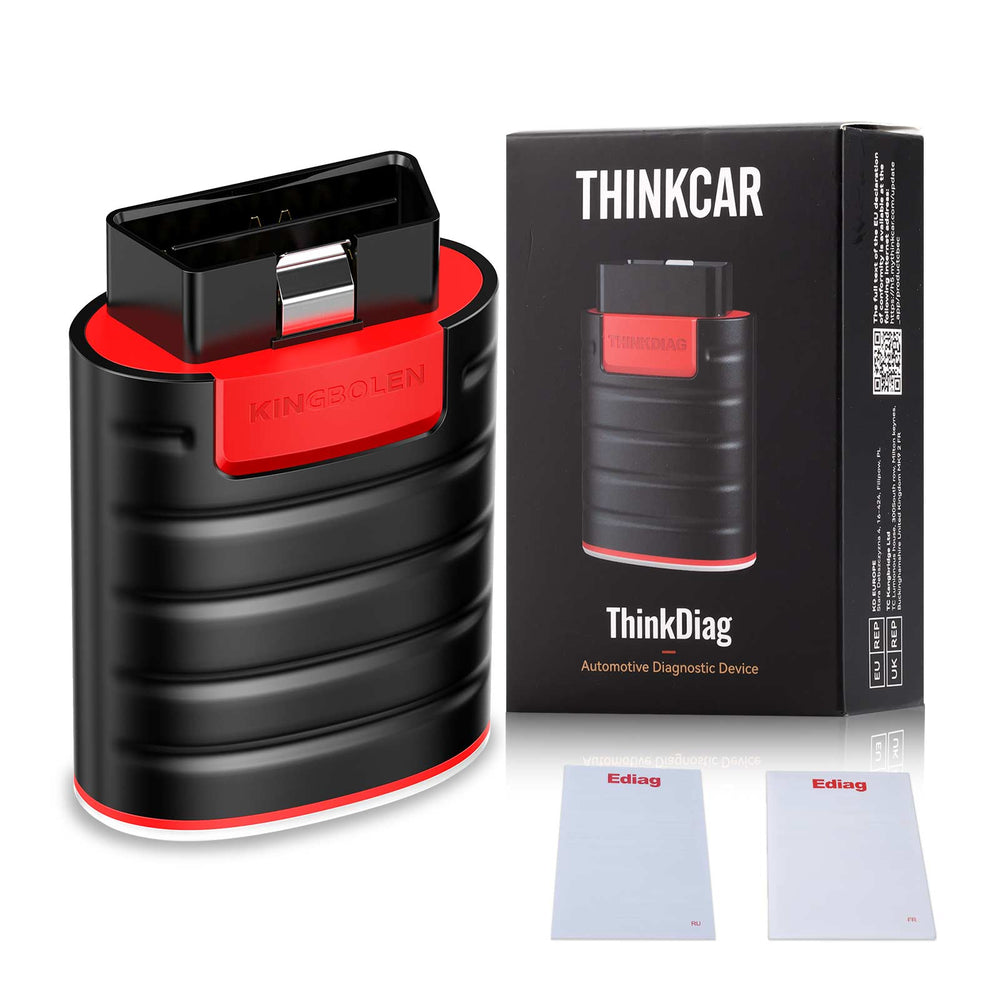 THINKCAR Thinkdiag フルシステム OBD2 診断ツール、全ブランドライセンス対応、Bluetooth・iOS・Android・FCA AutoAuth 対応