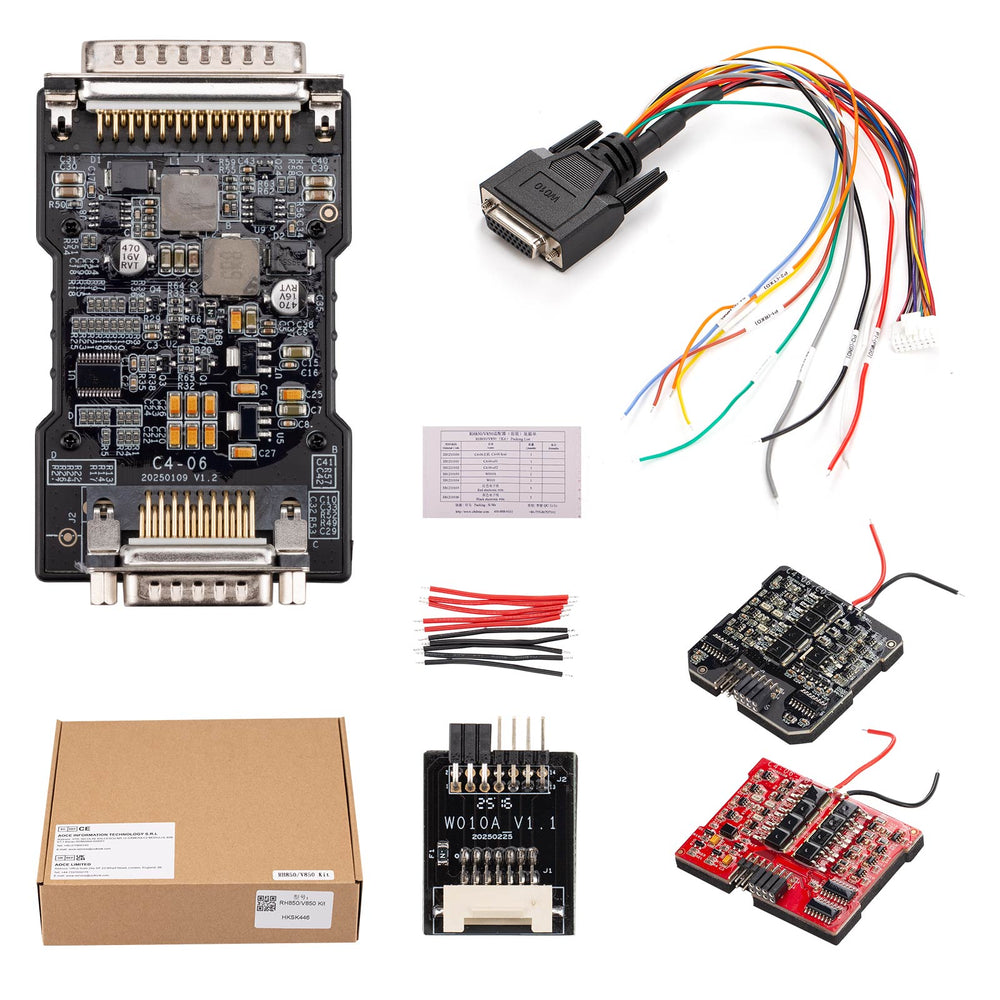OBDSTAR MQB All Keys Lost RH850/V850 Adapter Kit for Airbag Reset, IMMO Data/Pincode Read, Dashboard, BCM, ELV