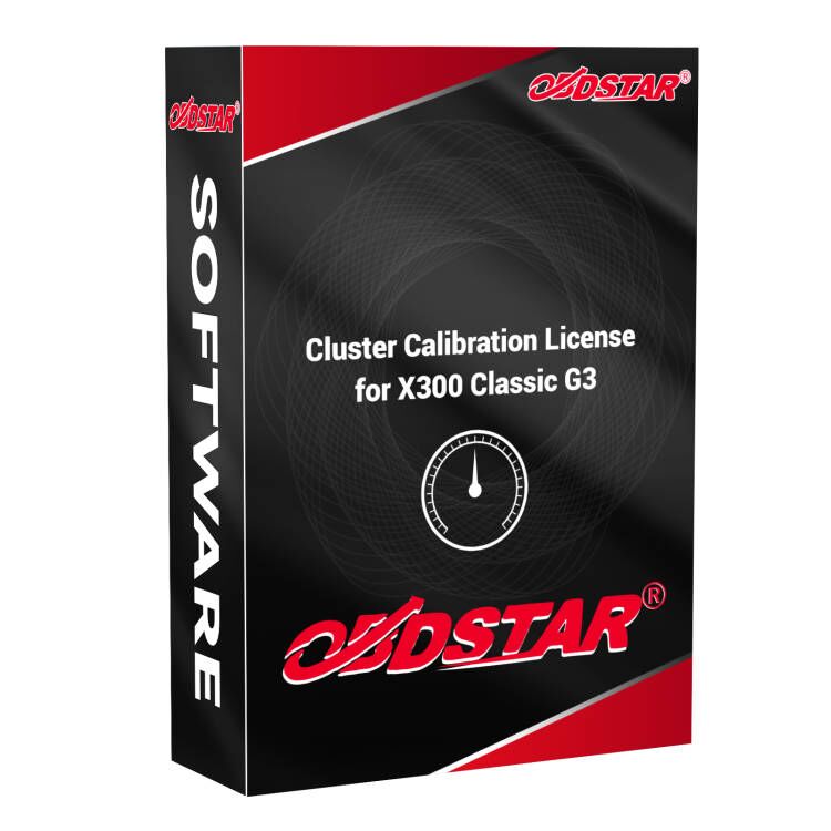 [Activation en ligne] Licence de correction de kilométrage pour OBDSTAR X300 Classic G3
