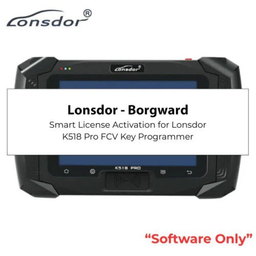 Borgward License Activation for Lonsdor K518 PRO FCV Version Key Programmer