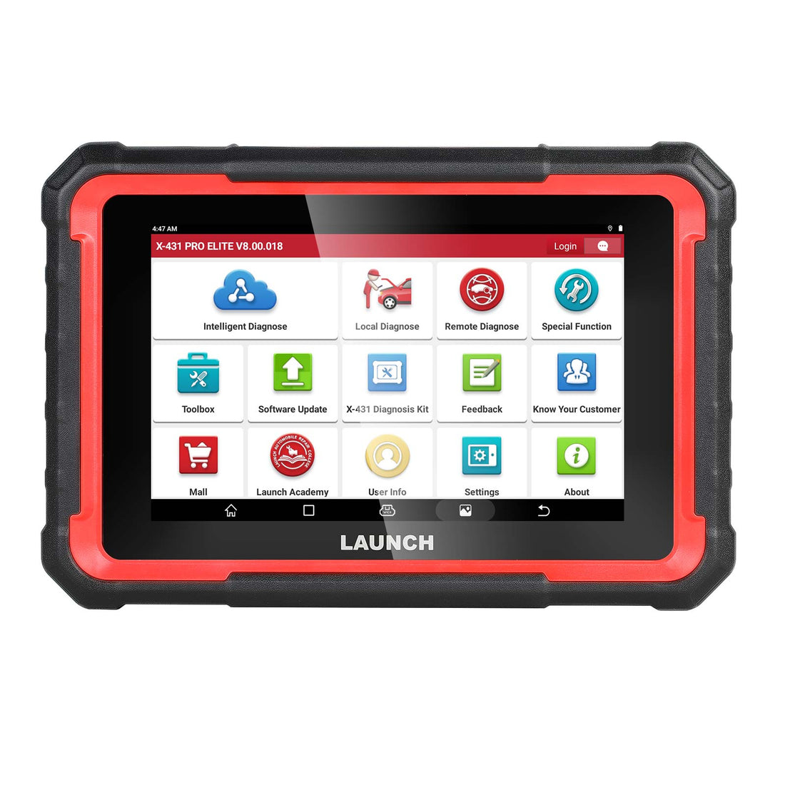 [Version UE/RU] Nouveau Launch X431 PRO ELITE Outils de Diagnostic Automobile Complet CAN FD Testeur Actif Scanner OBD2