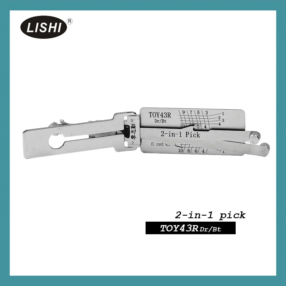 Ganzúa y decodificador 2 en 1 LISHI TOY43R
