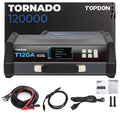 TOPDON T120A Stable Power Supply & 12V Battery Charger Cable Length: 5M