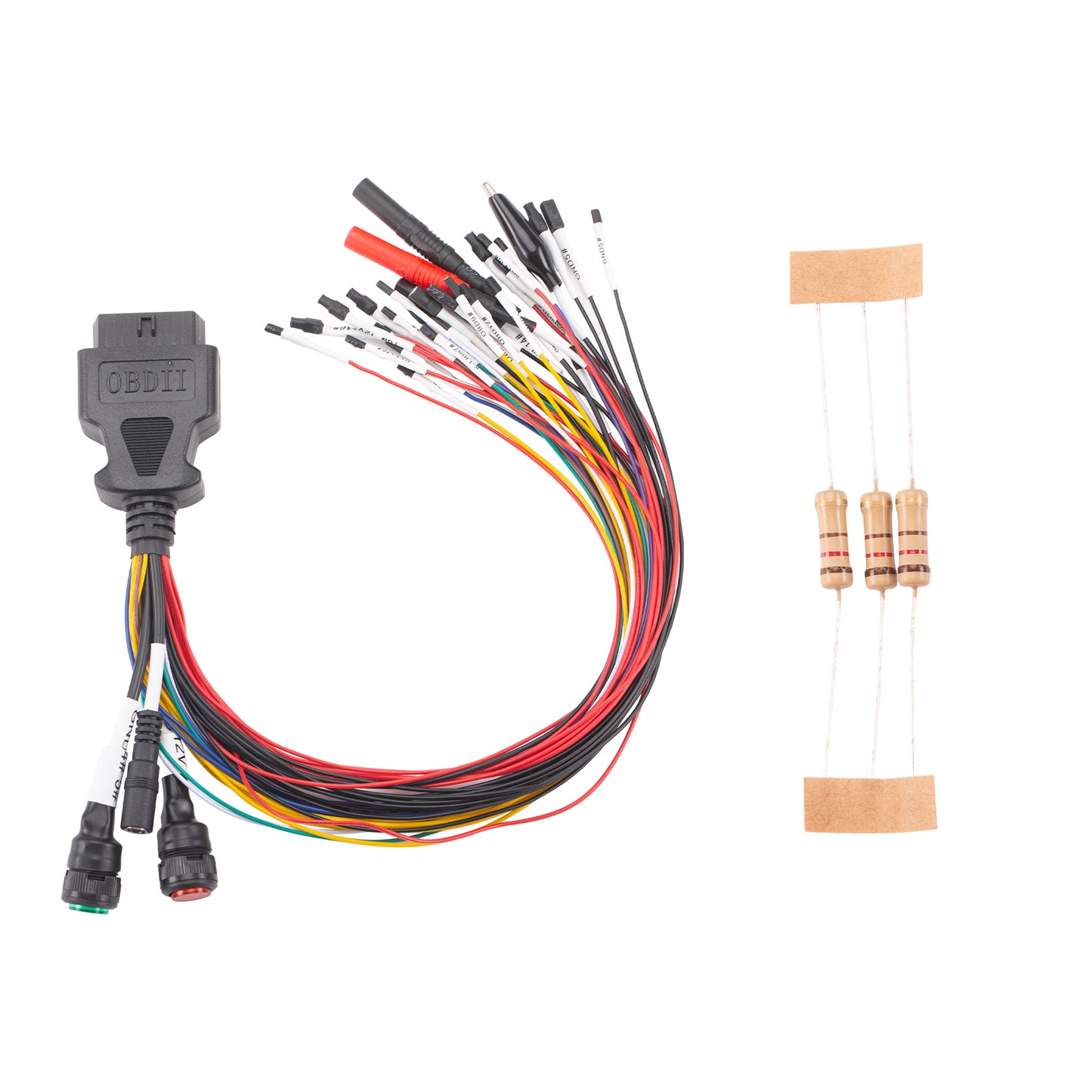 Newest Breakout Tricore Cable GODIAG Full Protocol OBD2 Jumper Cable for MPPS/Kess V2/Vident/Fgtech/Byshut DisProg Bench Work