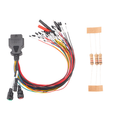 Newest Breakout Tricore Cable GODIAG Full Protocol OBD2 Jumper Cable for MPPS/Kess V2/Vident/Fgtech/Byshut DisProg Bench Work