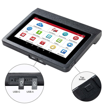 2026 Launch X431 V+ 5.0 PRO3 Diagnostic Tool Supports Topology Mapping ECU Online Coding & 37+ Services AutoAuth FCA SGW Add CAN FD Protocols