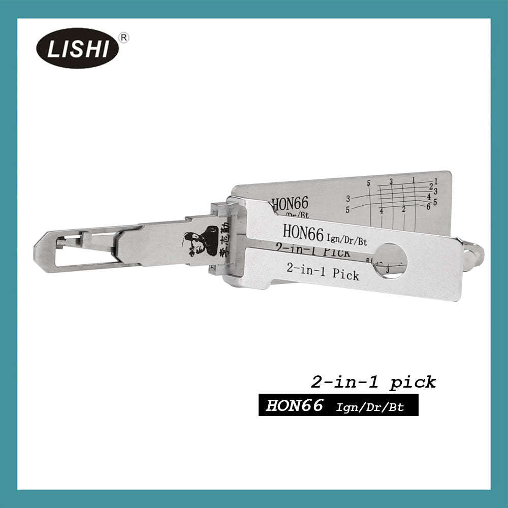 LISHI HON66 2-in-1 Auto Pick and Decoder For Honda