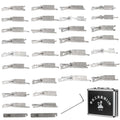 Original Lishi 32 Stück Set Auto Türschloss Pick 2-in-1 Decoder Schlosser Werkzeug