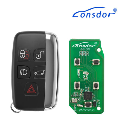 Lonsdor Universal JL30 Smart Key für Land Rover & Jaguar 2010–2018 – ID49 315MHz / 433MHz, 2-in-1 Ersatz für SA2036