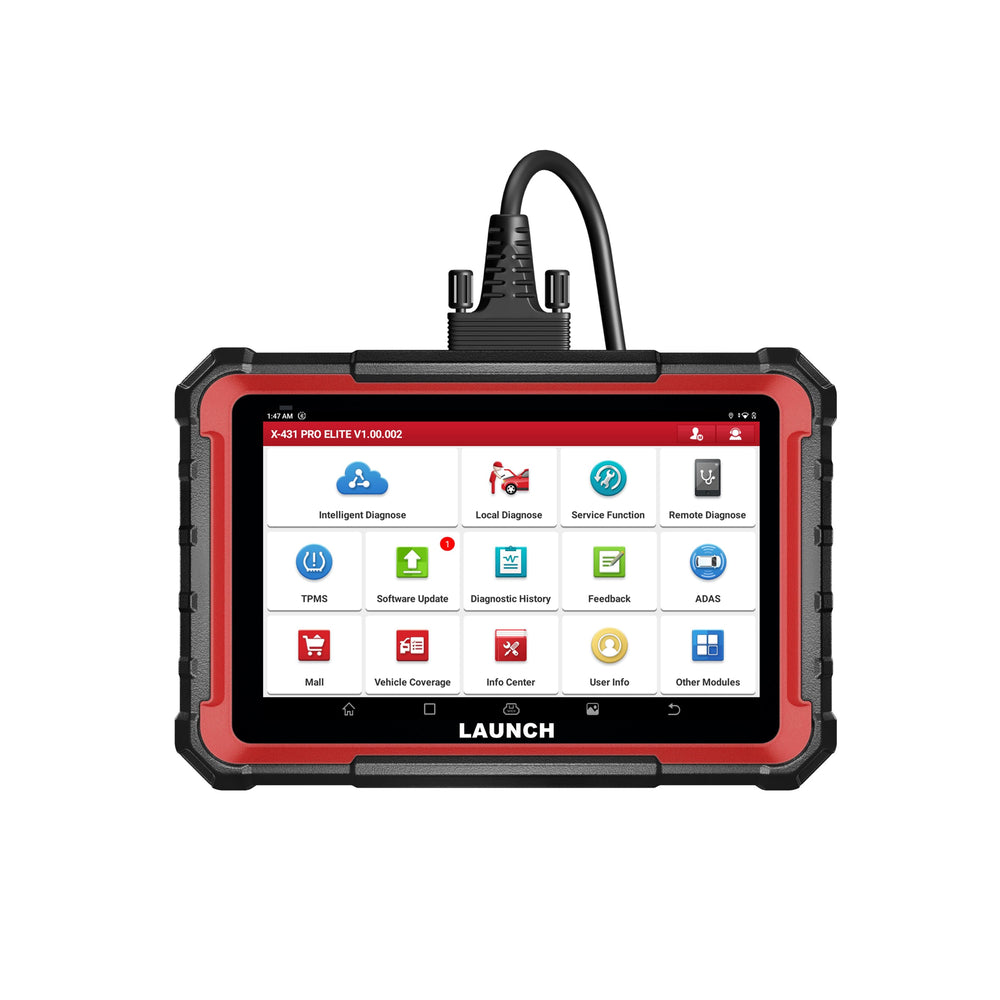 Launch X431 PRO ELITE Auto Full System Car Diagnostic Tools CAN FD Active Tester OBD2 Scanner Global Version