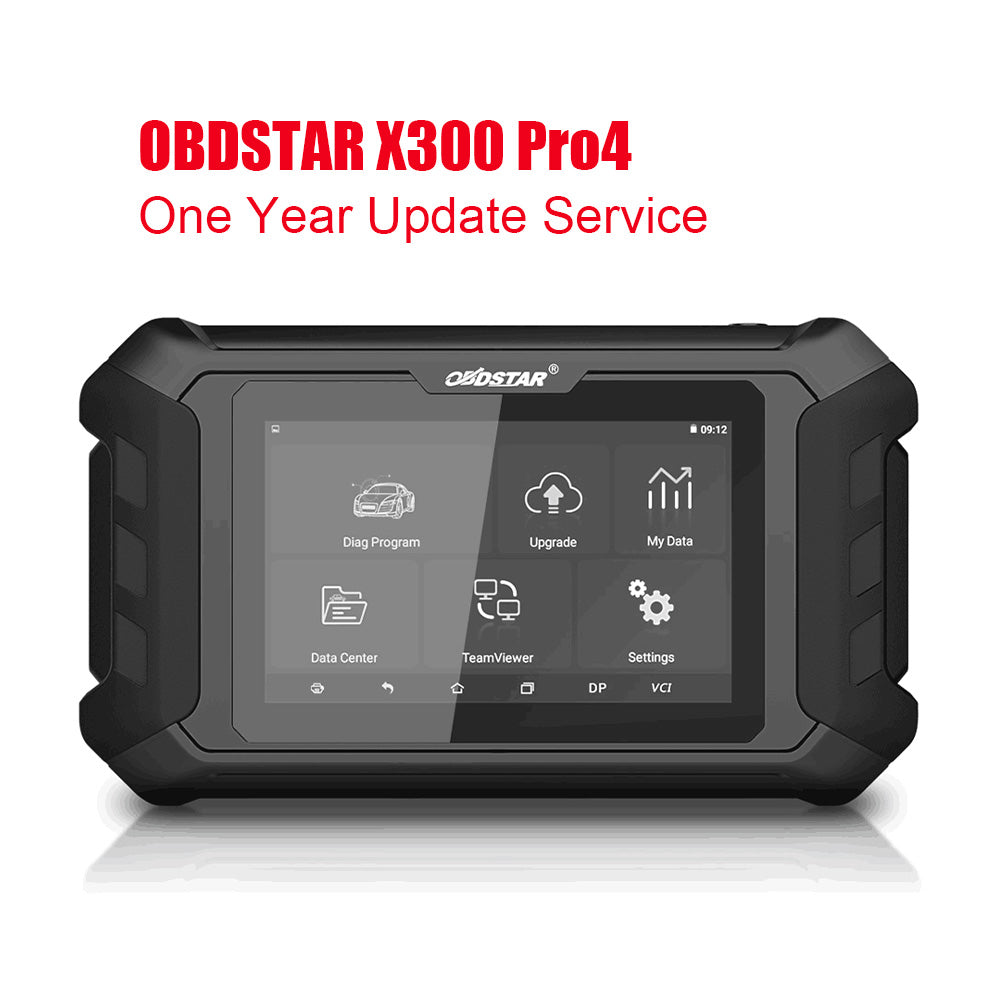 Layanan Pembaruan Perangkat Lunak Langganan 12 Bulan untuk OBDStar X300 Pro 4 & KeyMaster 5