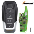 Xhorse XKFEF2EN FA.LL Type Wired Folding Key 4 Buttons Bright Red Universal Remote Key 5pcs per Lot