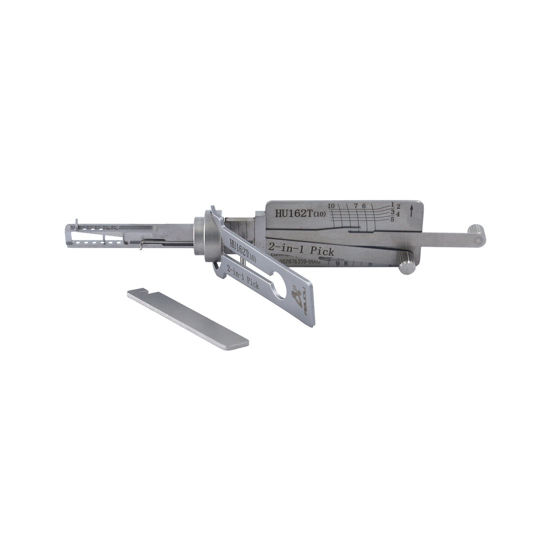 أبودو AIAQ002U HU162T-10 أداة فتح وفك تشفير ستة مسارات مع طحن داخلي، عمق القطع (10 قطع) بطاقة IC: 1421