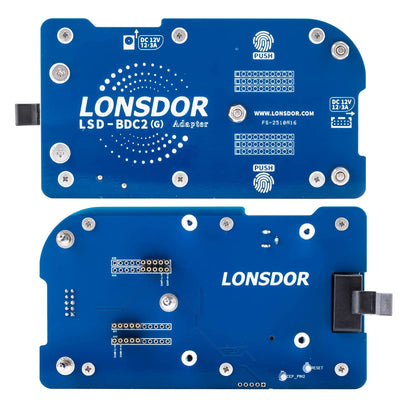 Lonsdor BDC2 Adapter & BDC3 Solder-free Clip, Used with Lonsdor K518, K518 PRO