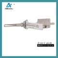 ABUDU AIAC001U HU101 Ignition Universal Door Lock Side-Milled Dual Track Pick and Decoder Tool, 10-Cut Depth