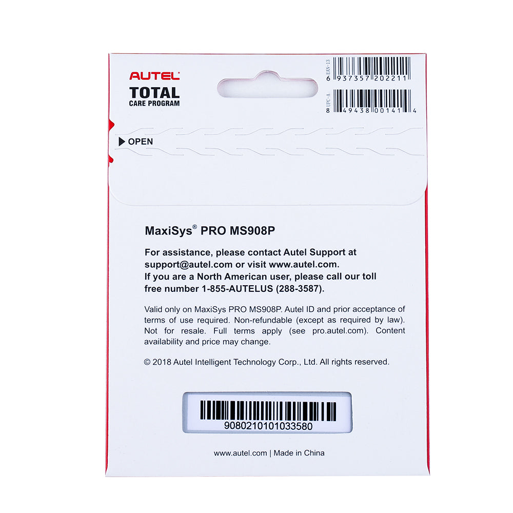 Autel MS908P MS908S Pro ADAS 1 Year Update Service