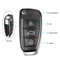 Xhorse Audi A6L Q7 Style XKA600EN Universal Remote Key 3 Buttons X003 for VVDI Key Tool 5pcs/lot