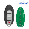 Lonsdor NS30-07NS30 for Nissan/Infiniti Smart Key 4 Buttons Supports ID46 ID47 ID4A