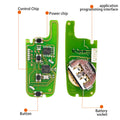 Xhorse XKFO01EN Ford Condor Flip Wire Remote Key 4 Buttons Unmovable Key King English Version 5pcs per lot