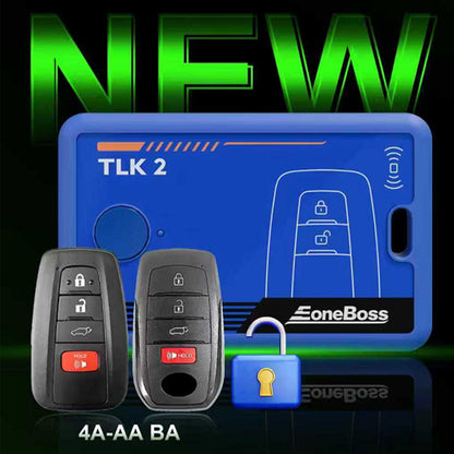 EONEBOSS TLK2 Unlock Toyota/Lexus 4A Smart Key Supports 4A-AA BA Type