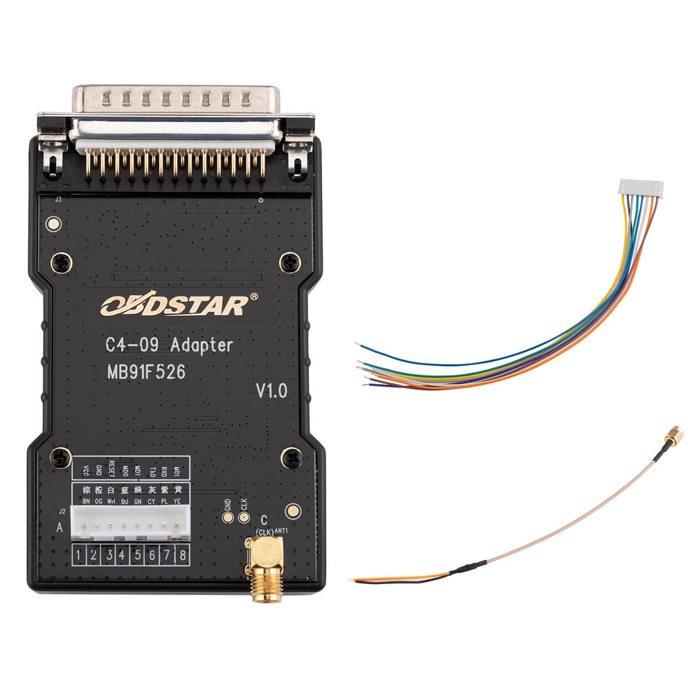 2026 New OBDSTAR C4-09 (MB91F526) Adapter Kit Use with OBDSTAR X300 Classic G3 / DC706