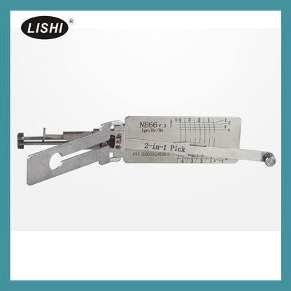 LISHI VOLVO NE66 2-in-2 Auto Pick and Decoder