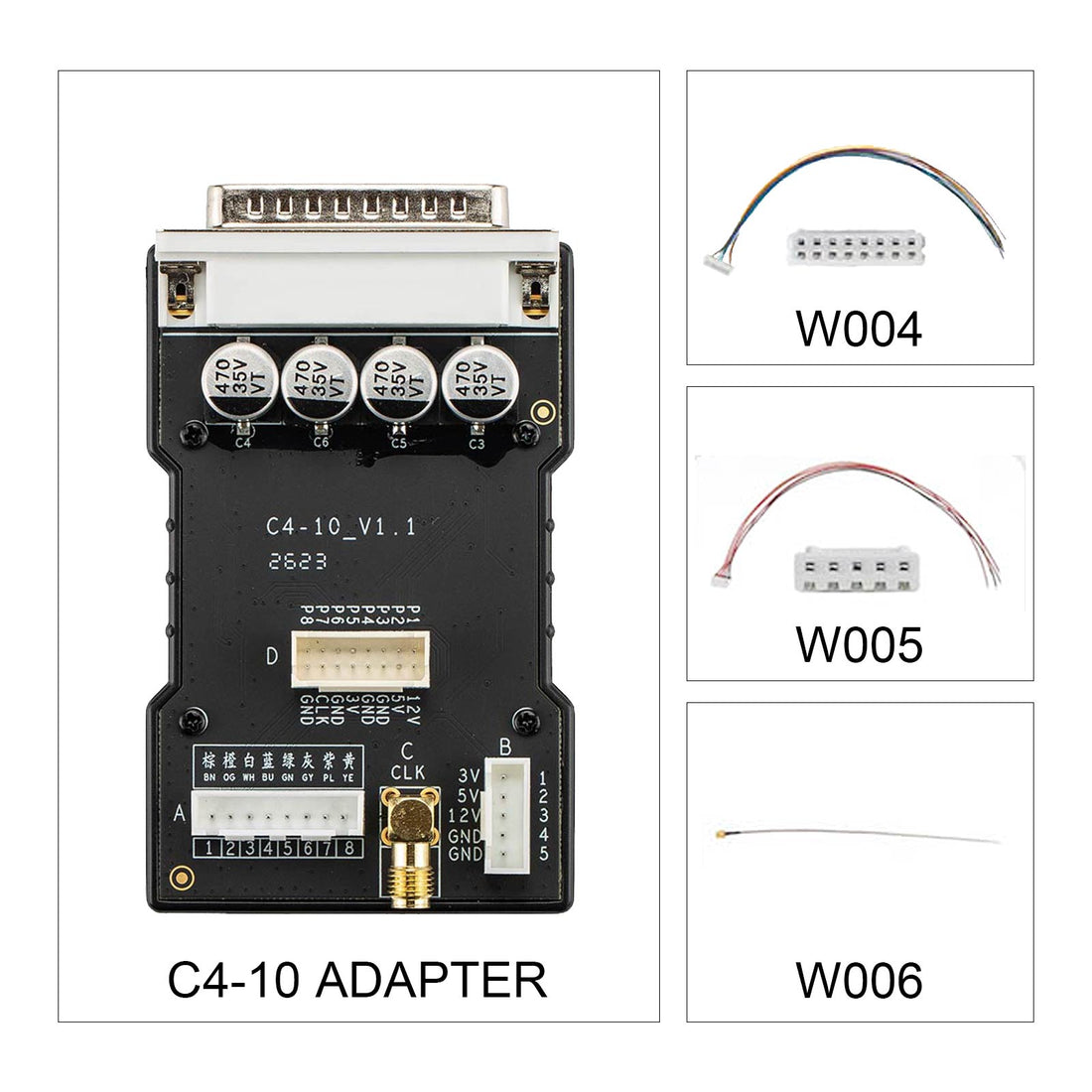 OBDSTAR C4-10 BDM Jtag Adapter for G3, DC706 and ECU Master