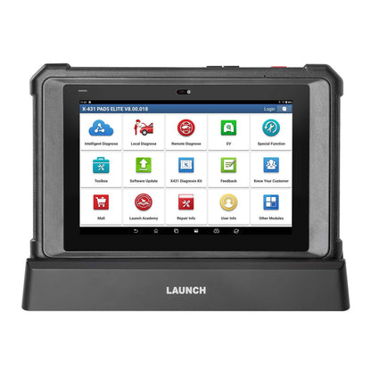 [EU/UK Version] 2026 Launch X431 PAD V Elite J2534 Tool With Smartlink C Support ECU/ECM Online Program Topology Map CAN/CANFD/DoIP 60+ Services