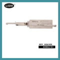 LISHI HON42/41 Flat Milling Tool 2-in-1 Decoder & Pick for Honda Motorcycles