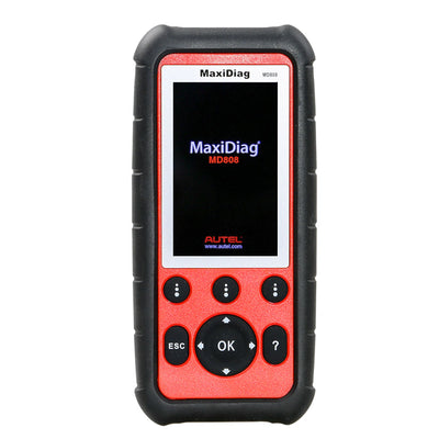 AUTEL MaxiDiag MD808 Инструмент для диагностики двигателей, трансмиссий, SRS, ABS с функцией сброса EPB и масла