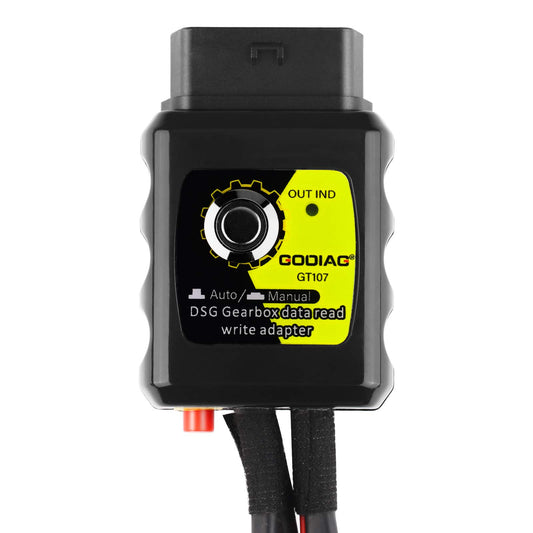 GODIAG GT107 DSG Gearbox Adapter with GT105 II IMMO Prog AD Plus G-A ECU/TCU Cable Work with AUTEL IM508 IM608 Series For DQ250, DQ200 etc.