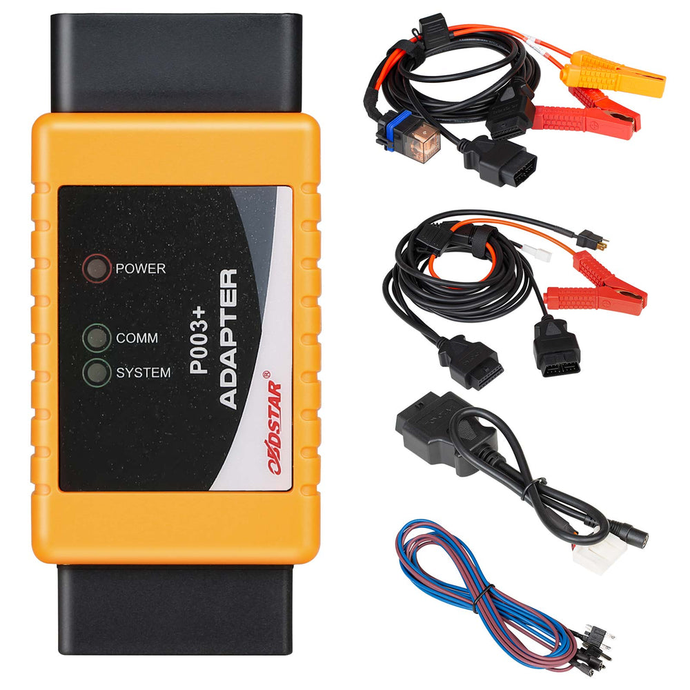 OBDSTAR Toyota A8 Set P003 + & Toyota Full Cables & Ford All Keys Lost Cable